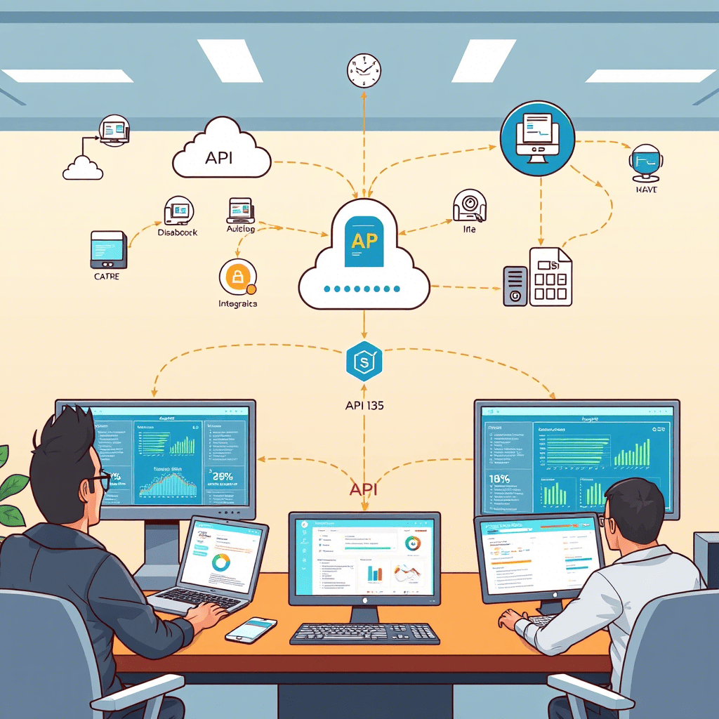 Painel de Integração do Sistema ERP DistribuidorPro